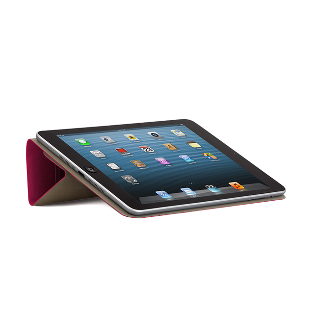 【iPad mini(初代) ケース】Tuxedo Case, Ruby Red / Beigeサブ画像