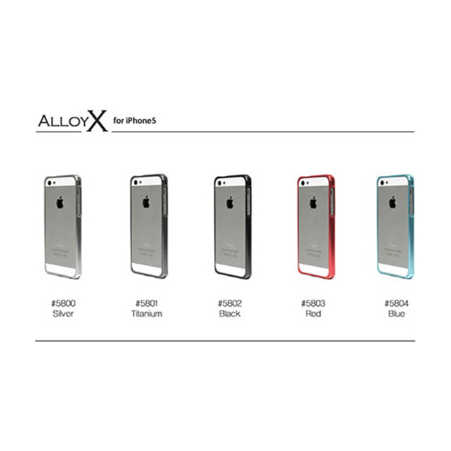 【iPhoneSE(第1世代)/5s/5 ケース】Alloy X (Silver)goods_nameサブ画像