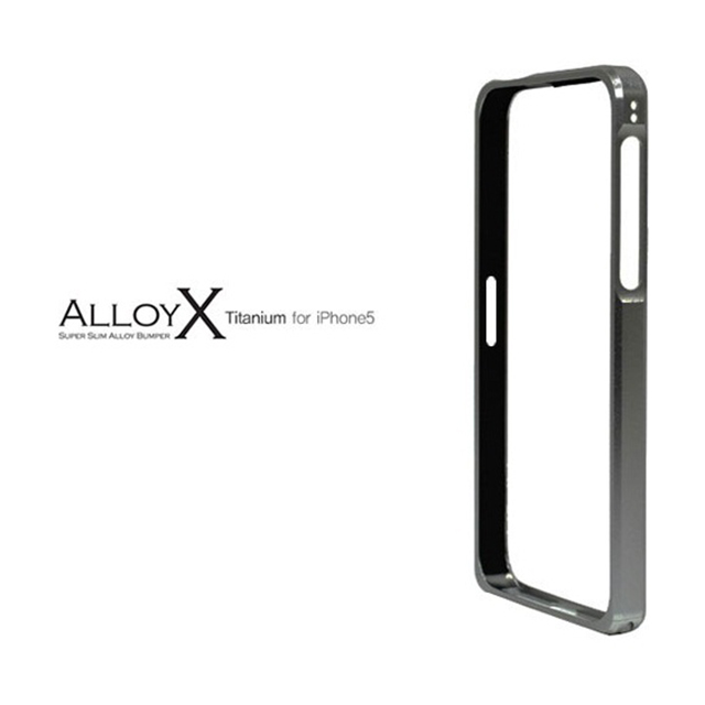 【iPhoneSE(第1世代)/5s/5 ケース】Alloy X (Titanium)goods_nameサブ画像