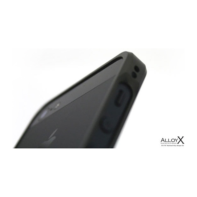 【iPhoneSE(第1世代)/5s/5 ケース】Alloy X (Black)サブ画像