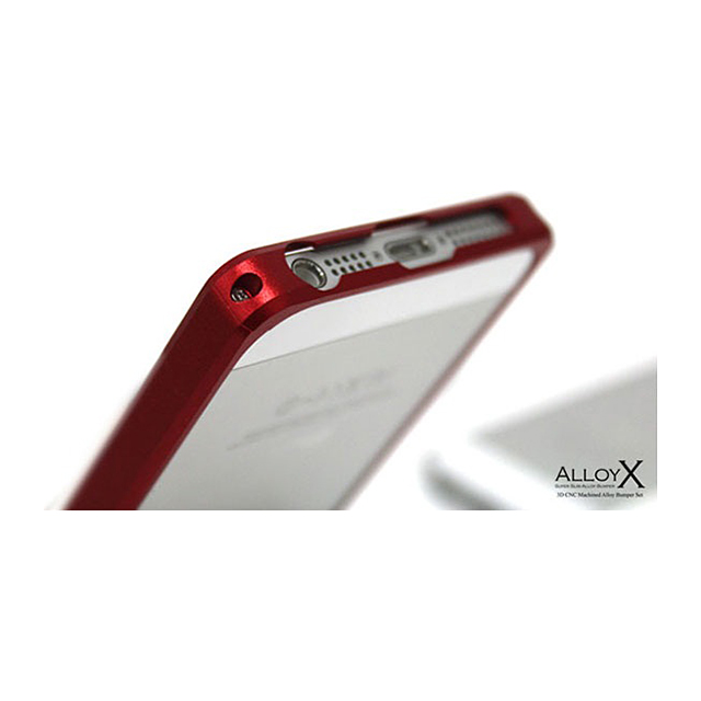 【iPhoneSE(第1世代)/5s/5 ケース】Alloy X (Red)サブ画像