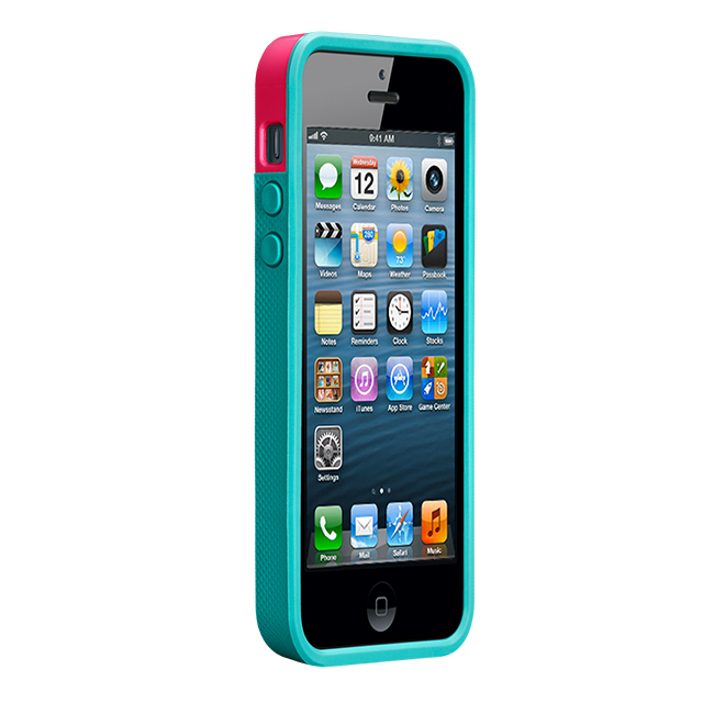 【iPhoneSE(第1世代)/5s/5 ケース】POP! ID Case, Lipstick Pink/Pool Blueサブ画像