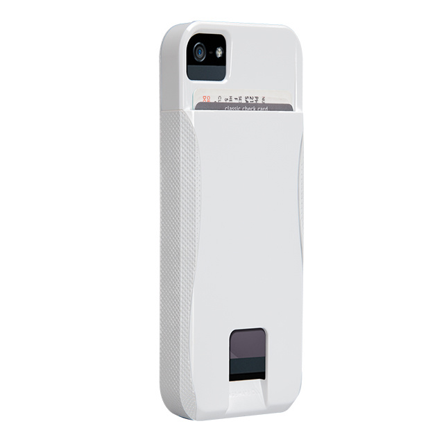 【iPhoneSE(第1世代)/5s/5 ケース】POP! ID Case, White/White