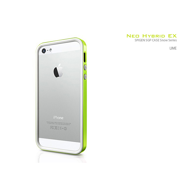 【iPhoneSE(第1世代)/5s/5 ケース】Neo Hybrid EX Snow Series (Lime)goods_nameサブ画像