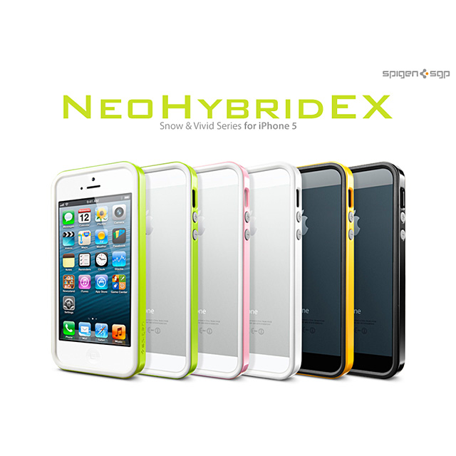 【iPhoneSE(第1世代)/5s/5 ケース】Neo Hybrid EX Snow Series (Lime)goods_nameサブ画像