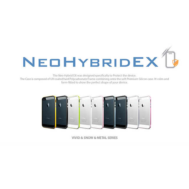 【iPhoneSE(第1世代)/5s/5 ケース】Neo Hybrid EX Metal Series (Metal Blue)サブ画像