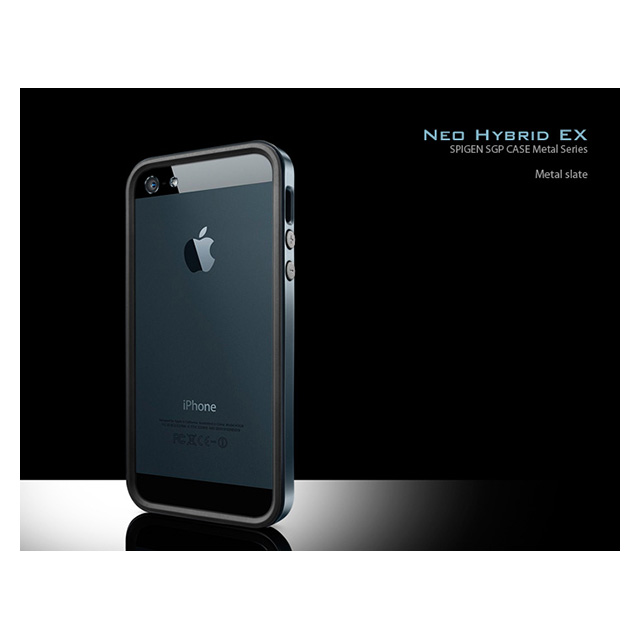 【iPhoneSE(第1世代)/5s/5 ケース】Neo Hybrid EX Metal Series (Metal Slate)goods_nameサブ画像