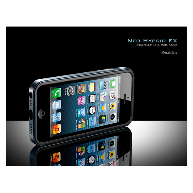 【iPhoneSE(第1世代)/5s/5 ケース】Neo Hybrid EX Metal Series (Metal Slate)goods_nameサブ画像