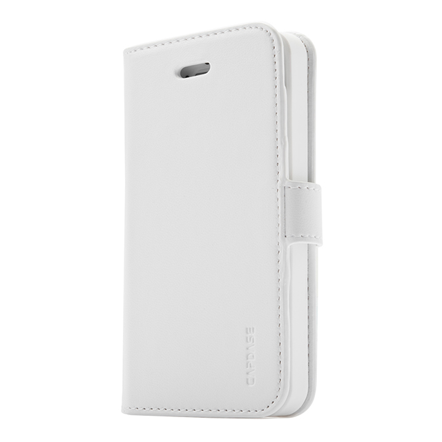 【iPhoneSE(第1世代)/5s/5 ケース】Folder Case Sider Classic, Whiteサブ画像