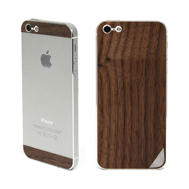 【iPhoneSE(第1世代)/5s/5 スキンシール】Naked Nature Collection (Walnut)goods_nameサブ画像