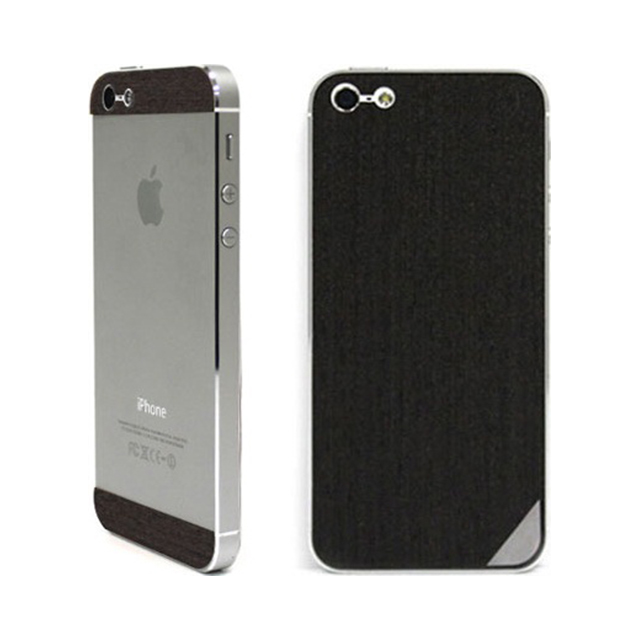 【iPhoneSE(第1世代)/5s/5 スキンシール】Naked Nature Collection (Ebony Black)goods_nameサブ画像