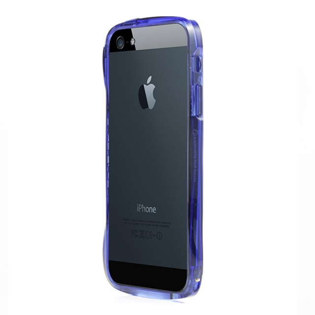 【iPhoneSE(第1世代)/5s/5 ケース】CLEAVE Bumper Crystal Edition (Deep Blue Ocean)サブ画像