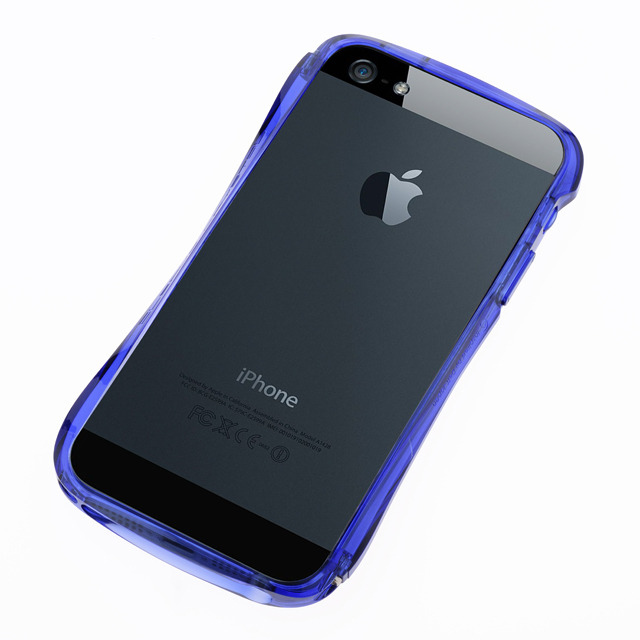 【iPhoneSE(第1世代)/5s/5 ケース】CLEAVE Bumper Crystal Edition (Deep Blue Ocean)サブ画像