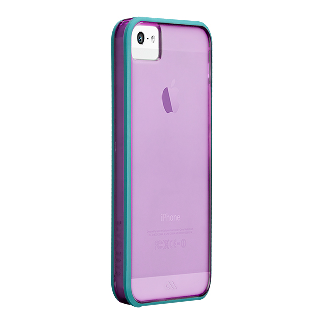 【iPhoneSE(第1世代)/5s/5 ケース】Haze Case (Lilac Purple / Pool Blue)サブ画像