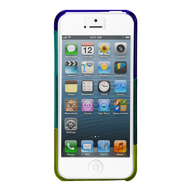 【iPhoneSE(第1世代)/5s/5 ケース】Colorways Case (Marine Blue/Emerald Green/Chartreuse Green)サブ画像