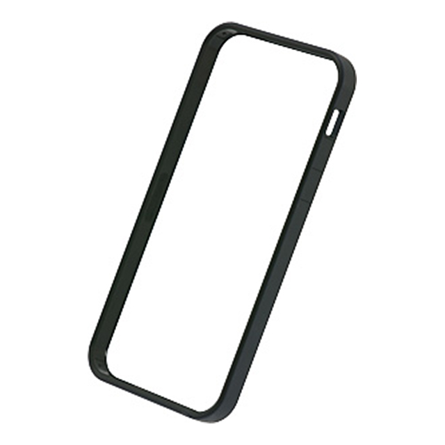 【iPhone5 ケース】フラットバンパーセット for iPhone5(ブラック)サブ画像