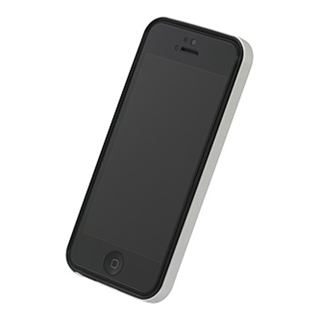 iPhone5 ケース】フラットバンパーセット for iPhone5(シルバー ...