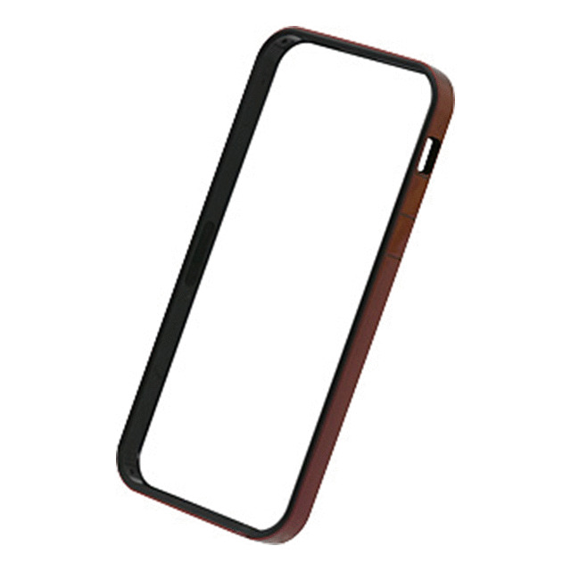 【iPhone5 ケース】フラットバンパーセット for iPhone5(メタリックレッド)サブ画像