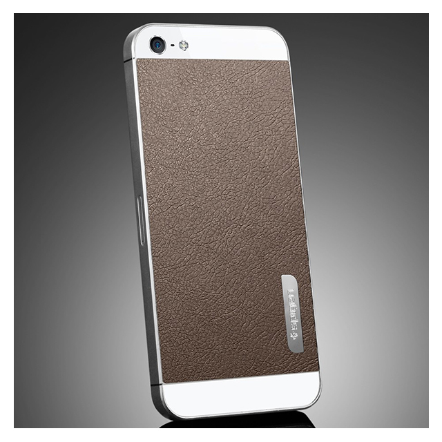 【iPhone5 スキンシール】SPIGEN SGP Case Skin Guard Series Leather Browngoods_nameサブ画像