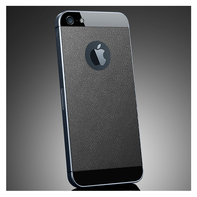 【iPhone5 スキンシール】SPIGEN SGP Case Skin Guard Series Deep Blackサブ画像