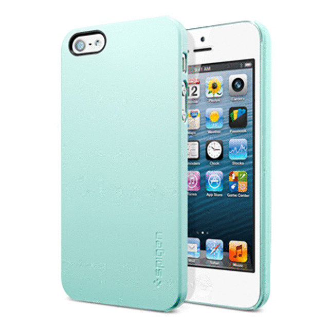 【iPhoneSE(第1世代)/5s/5 ケース】SPIGEN SGP Case Ultra Thin Air Series Mint Green