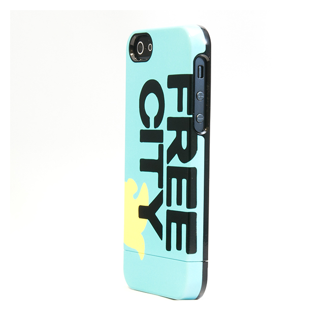 【iPhone5 ケース】Free City Logo Blue iPhone5 Capsulegoods_nameサブ画像