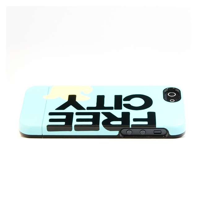 【iPhone5 ケース】Free City Logo Blue iPhone5 Capsuleサブ画像