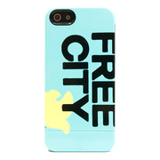 【iPhone5 ケース】Free City Logo Blue...