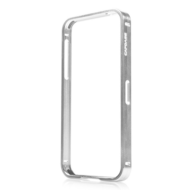 【iPhoneSE(第1世代)/5s/5 ケース】Alumor Bumper DuoFrame (Silver/Silver)サブ画像