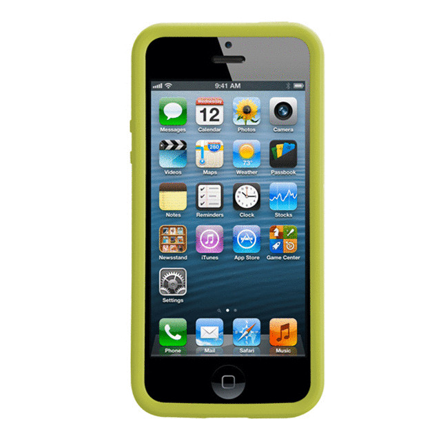 【iPhoneSE(第1世代)/5s/5 ケース】DESIGNER PRINTS Hybrid Tough Case, Groveland/Chartreuse Greengoods_nameサブ画像