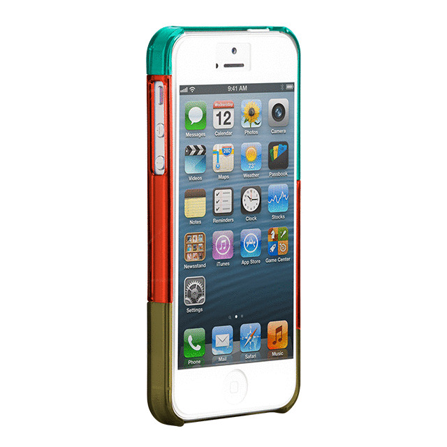 【iPhoneSE(第1世代)/5s/5 ケース】Colorways Case (Teal Blue/Orange/Sage Green)サブ画像