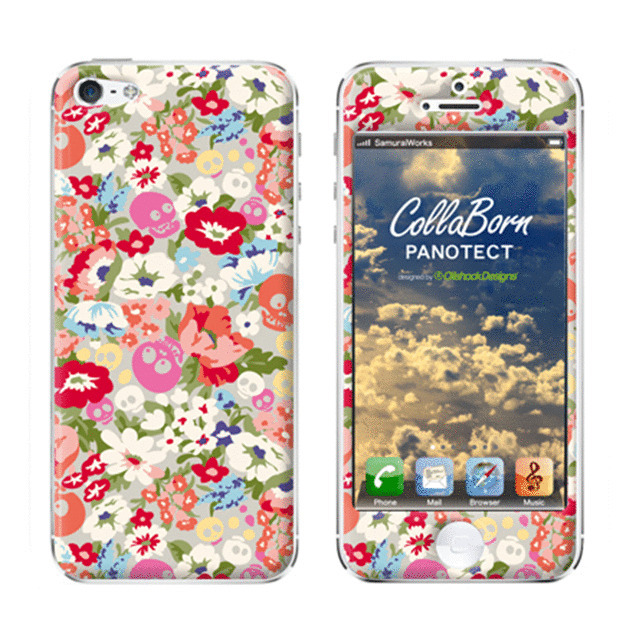 【iPhone5 スキンシール】Liberty Skeleton