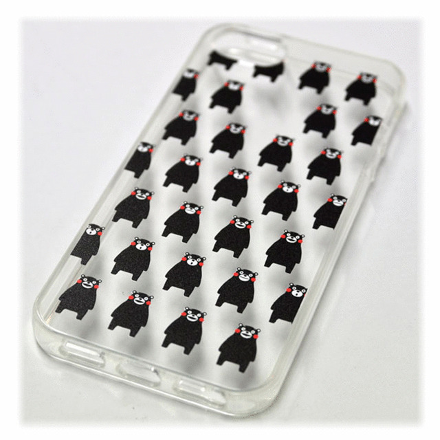 【iPhone5s/5 ケース】くまモンがいっぱいだモン!(クリア)goods_nameサブ画像