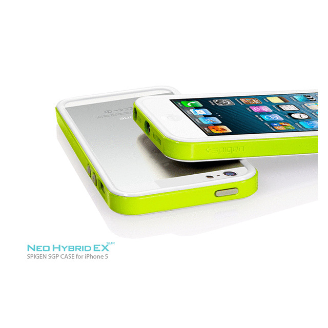 【iPhoneSE(第1世代)/5s/5 ケース】Neo Hybrid EX SLIM Snow Series (Lime)goods_nameサブ画像