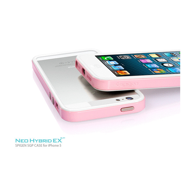 【iPhoneSE(第1世代)/5s/5 ケース】Neo Hybrid EX SLIM Snow Series (Sherbet Pink)goods_nameサブ画像