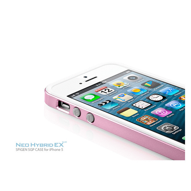 【iPhoneSE(第1世代)/5s/5 ケース】Neo Hybrid EX SLIM Metal Series (Metal Pink)サブ画像