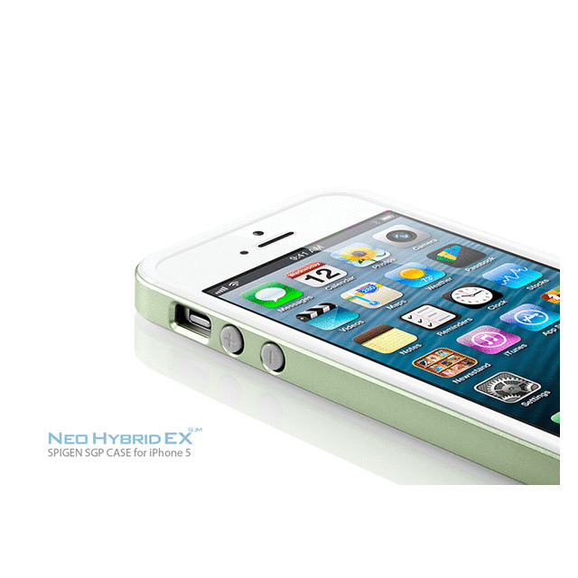 【iPhoneSE(第1世代)/5s/5 ケース】Neo Hybrid EX SLIM Metal Series (Metal Green)goods_nameサブ画像