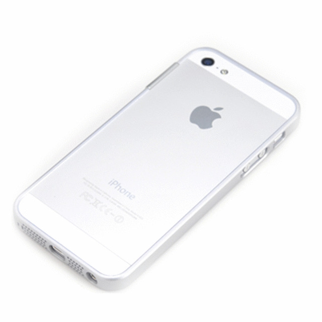 【iPhoneSE(第1世代)/5s/5 ケース】ThinEdge frame case (Matte Silver)サブ画像