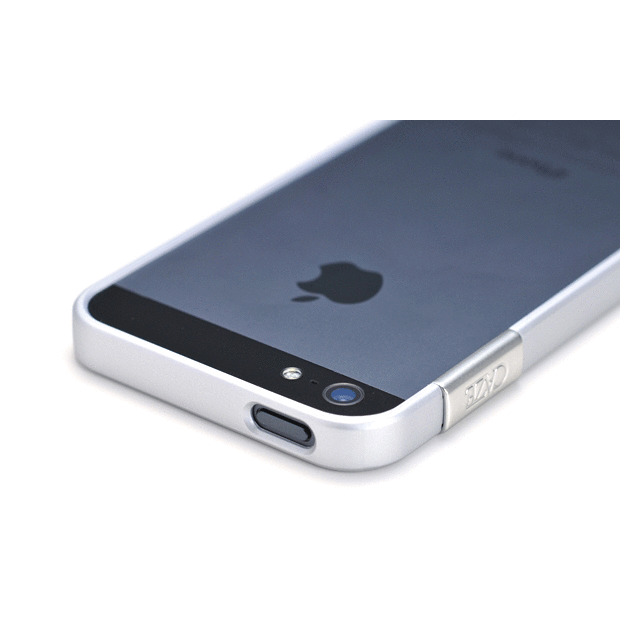 【iPhoneSE(第1世代)/5s/5 ケース】ThinEdge frame case (Matte Silver)サブ画像