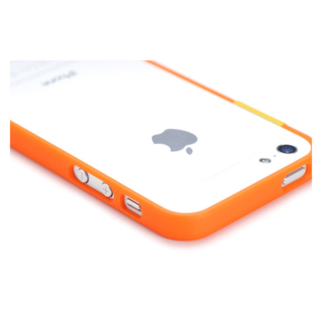 【iPhoneSE(第1世代)/5s/5 ケース】ThinEdge frame case (Matte Orange)サブ画像