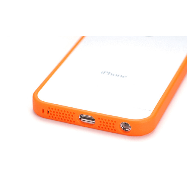 【iPhoneSE(第1世代)/5s/5 ケース】ThinEdge frame case (Matte Orange)goods_nameサブ画像