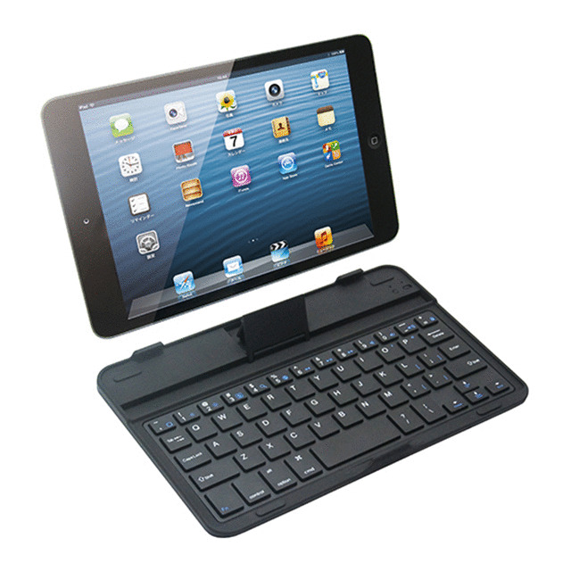 【iPad mini(第1世代) ケース】Bluetoothキーボード アルミケース for iPad mini (ブラック)[MK7000]goods_nameサブ画像