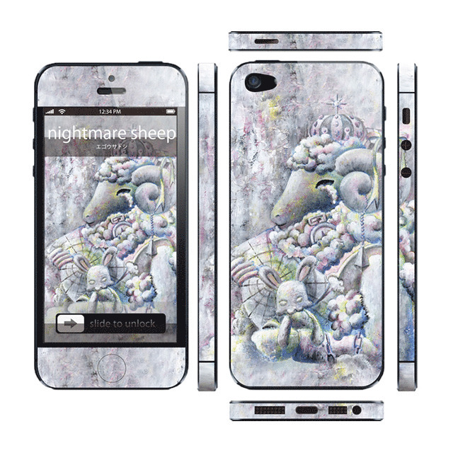 【iPhone5 スキンシール】Thinclo Thtyle 『 nightmare sheep 』