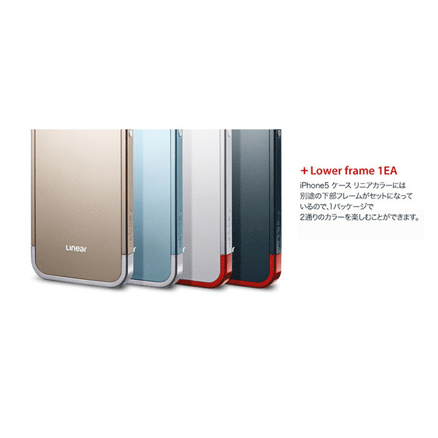 【iPhoneSE(第1世代)/5s/5 ケース】Linear Metal series (Metal Slate)goods_nameサブ画像