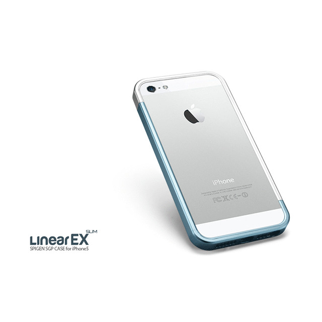 【iPhoneSE(第1世代)/5s/5 ケース】Linear EX SLIM Metal series (Metal Blue)サブ画像