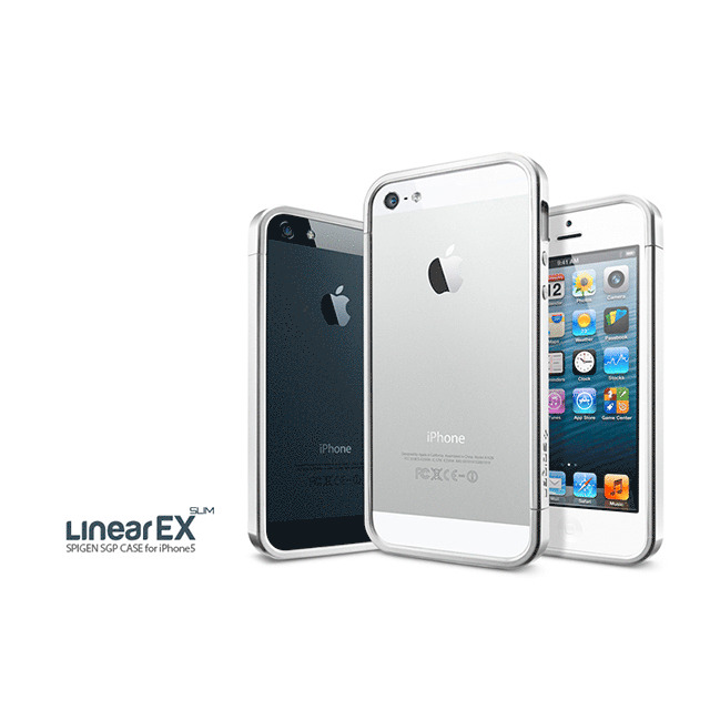 【iPhoneSE(第1世代)/5s/5 ケース】Linear EX SLIM Metal series (Satin Silver)goods_nameサブ画像