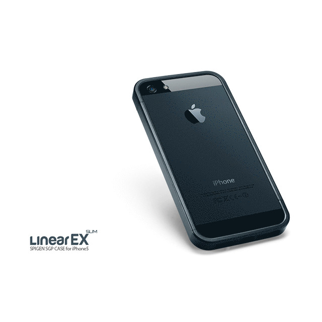 【iPhoneSE(第1世代)/5s/5 ケース】Linear EX SLIM Metal series (Metal Slate)サブ画像