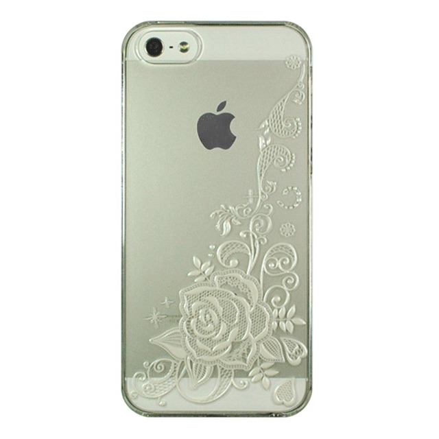 【iPhone5 ケース】蒔絵ケース レースバラgoods_nameサブ画像