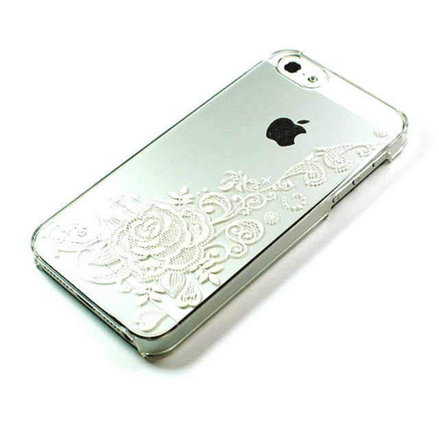 【iPhone5 ケース】蒔絵ケース レースバラgoods_nameサブ画像