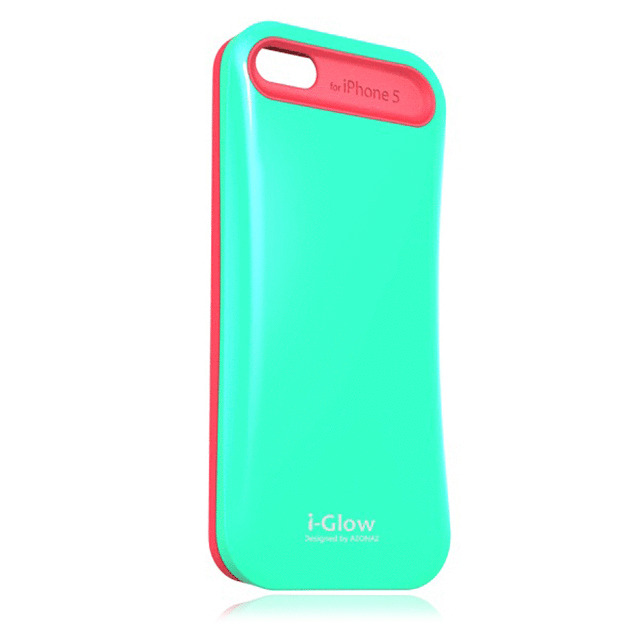 【iPhoneSE(第1世代)/5s/5 ケース】i-Glow Vivid Case with TCS Mint×Pinkgoods_nameサブ画像